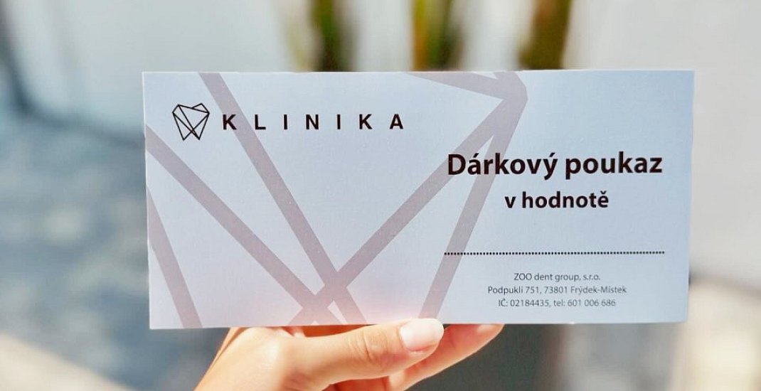 Darujte zdravý a zářivý úsměv!